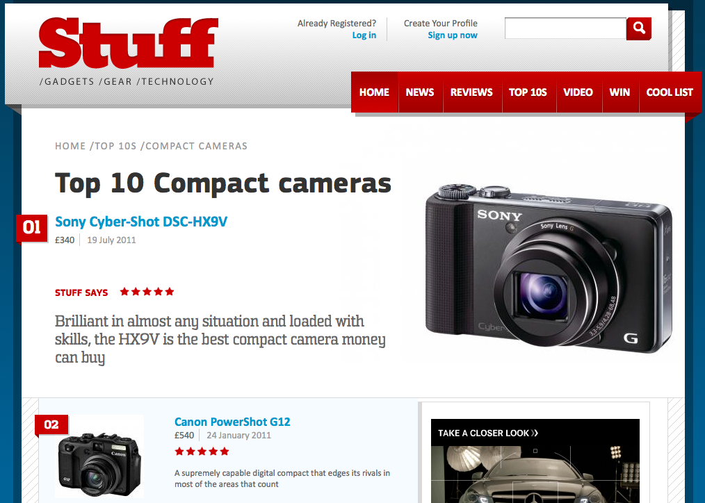 Stuff.tv screenshot