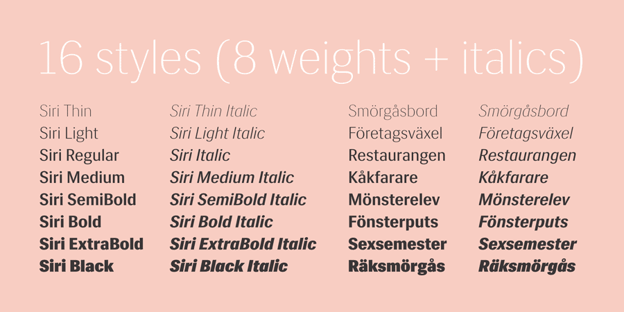 Siri sample