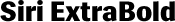 Siri ExtraBold